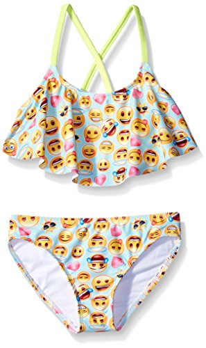 Freestyle Girls' Flounce Giggles Two Piece Swimsuit