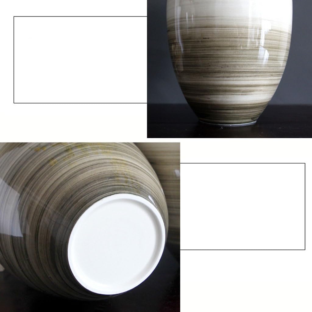 Vaso Soggiorno Vaso in Ceramica Composizione Floreale in Stile Cinese Ornamenti Floreali creativi Dipinti a Mano Vasi di Fiori