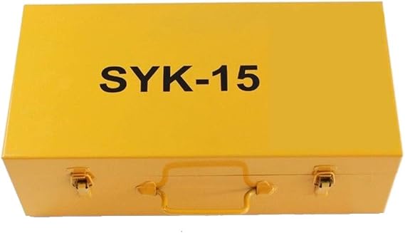 SYK-15 Hydraulic Hole Opener Stainless Steel Punching Tool 15T Mould 63-114mm
