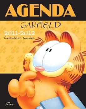 Spiral-bound AGENDA SCOL.GARFIELD 2011-2012 [French] Book