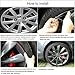 Car Wheel Hub Rim Edge Protector Ring Tire Guard Sticker Line Rubber Strip (Base Color, Yellow)