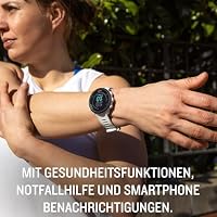 Garmin Forerunner 55, 42mm GPS Running smartwatch, Whitestone – Ansicht 6