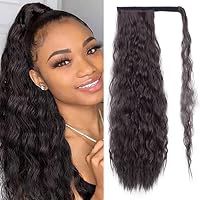 Pferdeschwanz-Extension Gewellt, 60 Cm – Künstliches Haar, Einfach Zu Befestigen, Für Damen & Mädchen