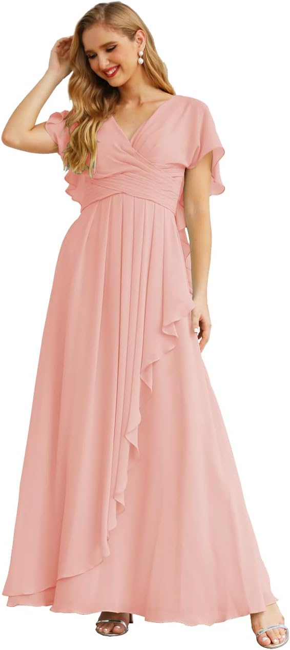 Numbersea Bridesmaid Dresses for Women Wedding Long Party Prom Dress  28068 main image 0