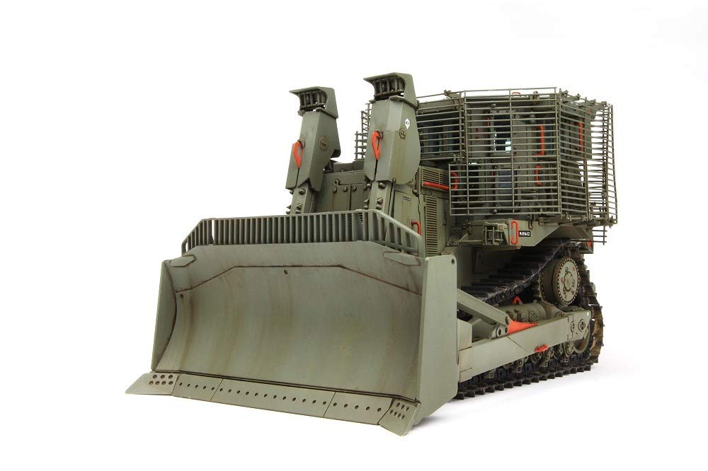 Caterpillar D9R Amored Bulldozer w/Slat Amor - Trator Milita