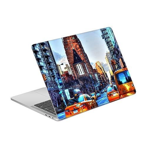 Skin MacBook Pro 13 A1989 Autocollant Haroulita New York pour Travailler au Café