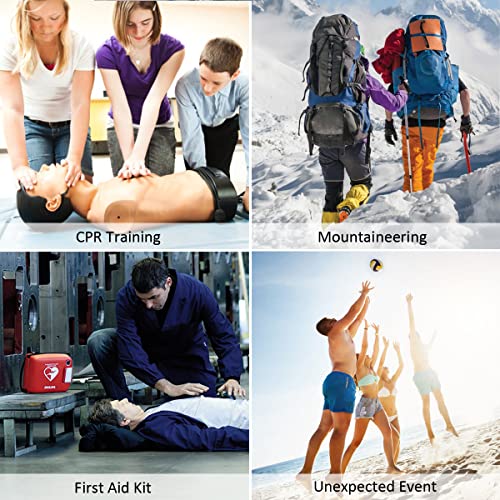 Image of 28pcs CPR Face Shield Mask with Disposable Gloves, CPR Keychain Masks Disposable Emergency Kit for First Aid or CPR Training