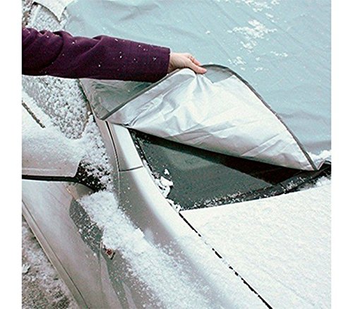 2269 Telo copriparabrezza Grigio con Laccetti per