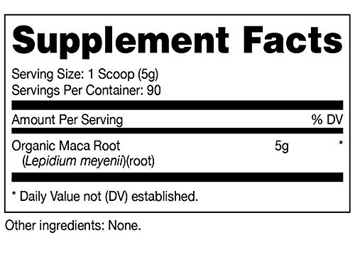 Nutricost Organic Maca Root Powder (1 Lb) #TOP5