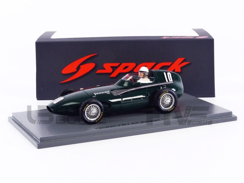 Spark- Auto in Miniatura da Collezione, Colore Verde, S7203