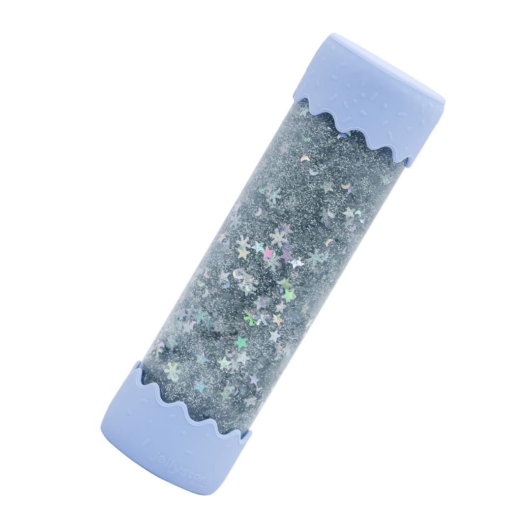 Jellystone Designs Baby Calm Down Bottle Soft Blue. Sensory Toy Relaxes and Soothes Anxiety. Sensory Aid for Babies Children