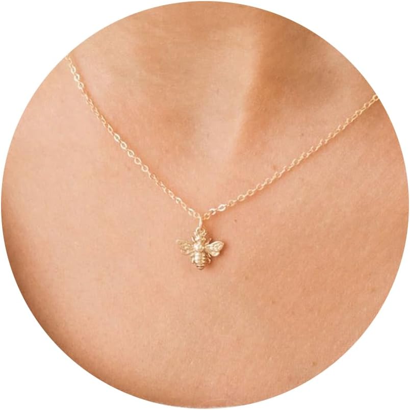 Gold Necklace for Women-14k Gold Plated Infinity Necklace Star Of David Necklace Evil Eye Cross Pendants Heart Dainty Gold Necklace For Women