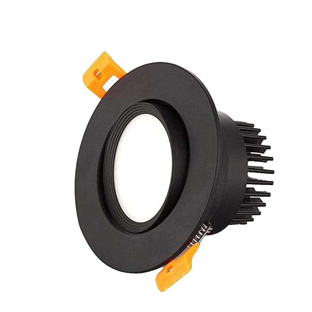 Plafond light LED encastré rond pour réussir l'éclairage de votre salon
