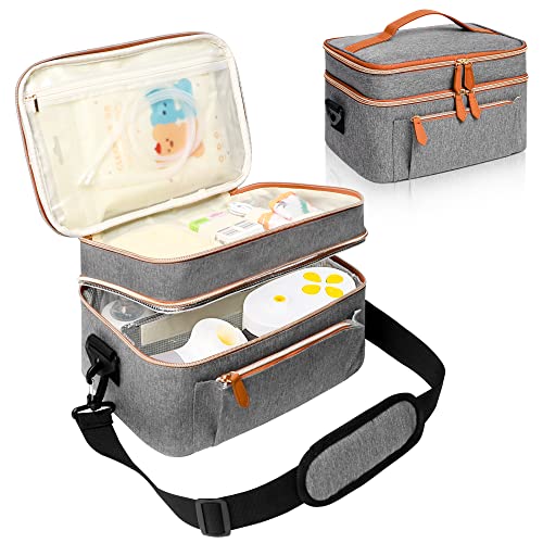 Tesuko DoubleLayer Breast Pump Bag For Elvie, Willow