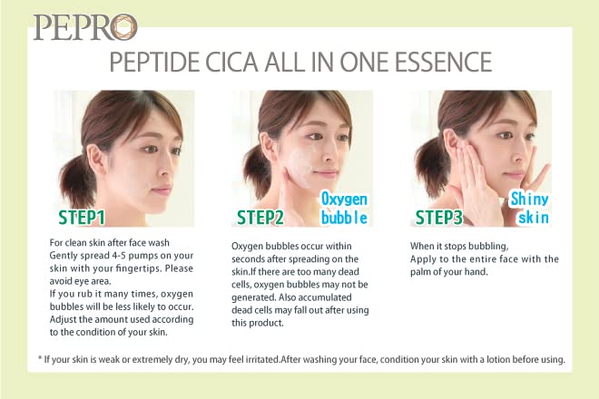 Amazon.co.jp: PEPRO PEPTIDE CICA ALL IN ONE ESSENCE「ペプロ