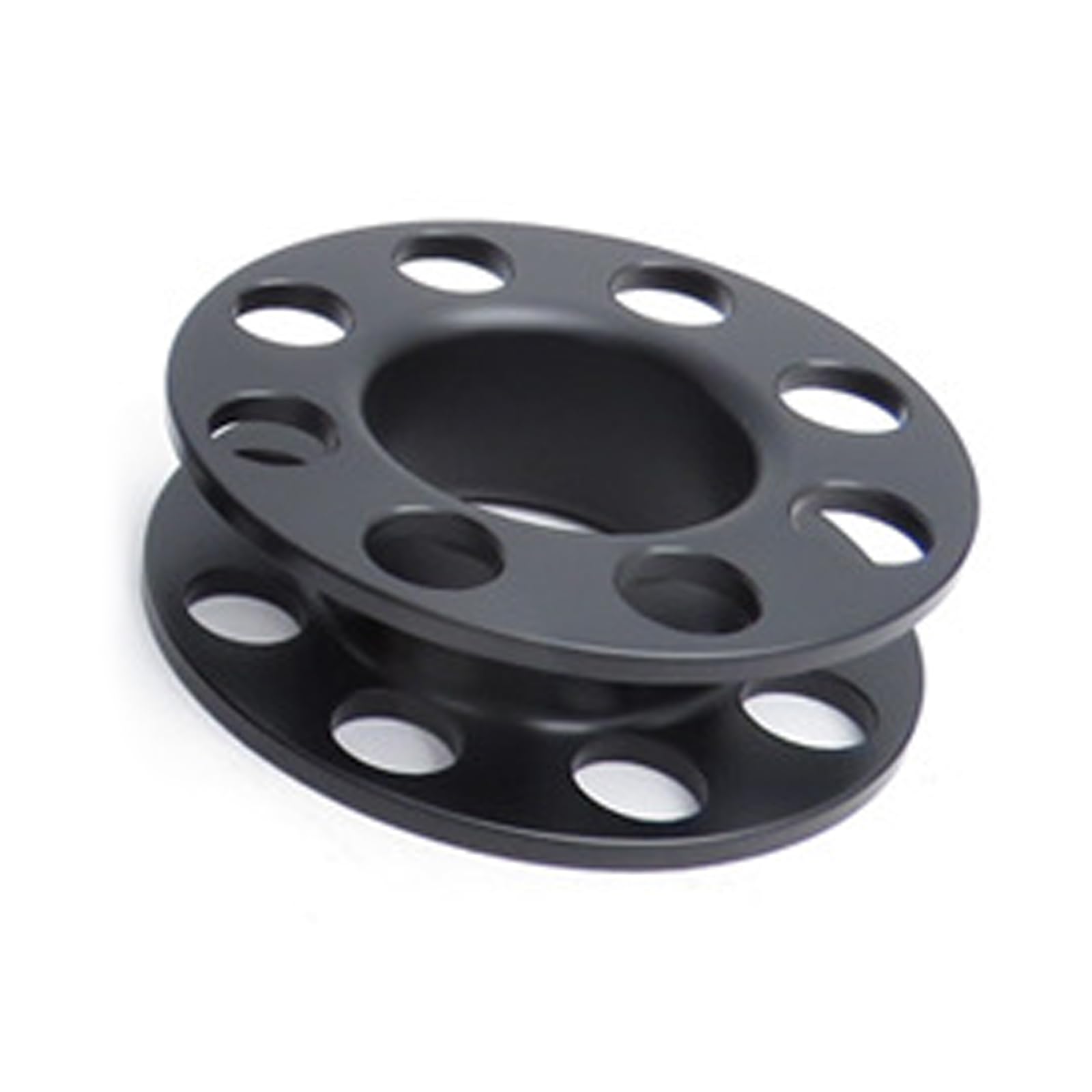 Pffiocix 20 Meters Compacts Scuba Diving Finger Spool Reel Hanging Hole Diving Spool Steel Snorkeling Equipment Scuba Finger Reel
