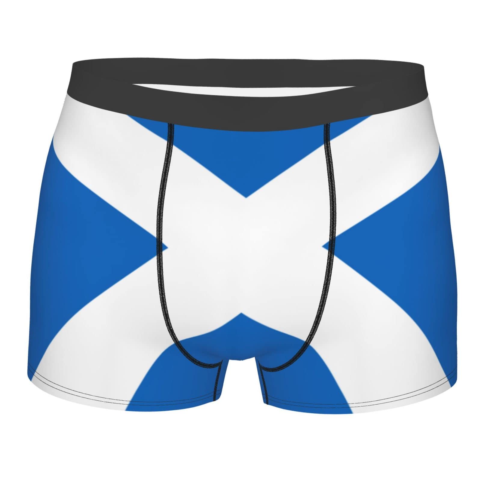 DJNGN Scottish flag New Men's Underwear Breathable Stretch Boxer Briefs Soft underpants Mens Boxer Leggings