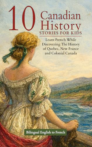 10 Canadian History Stories for Kids - Bilingual English to French: Learn French While Discovering The History of Quebec, New France and Colonial Canada