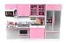 'Deluxe Modern Kitchen' Battery Operated Toy Kitchen Playset, Perfect for Use with 11.5" Tall Dolls