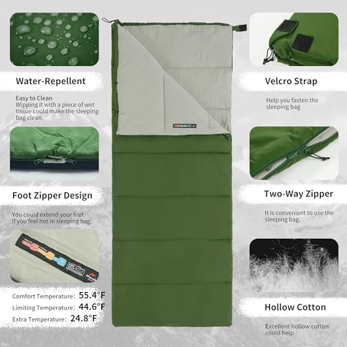 Naturehike Schlafsack für Erwachsene, leichter und vielseitiger Schlafsack