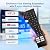 Replacement for Hisense Smart TV Remote Control,Universal for Hisense 4K UHD Android Smart TVs (Not for Fire & Roku TV)