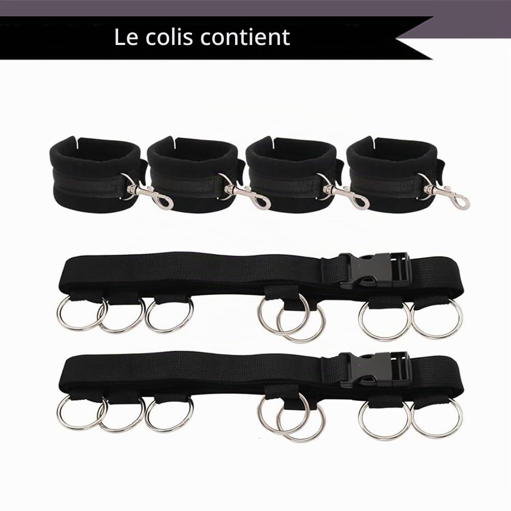 Couples Esclave Corde Paire d'accessoires Sexuels Jouets pour Érotiques Sangle de réglage du mouvement 1