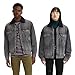 Levi's Vintage Fit Sherpa Trucker Jacket, (New) Black Stonewash, Small