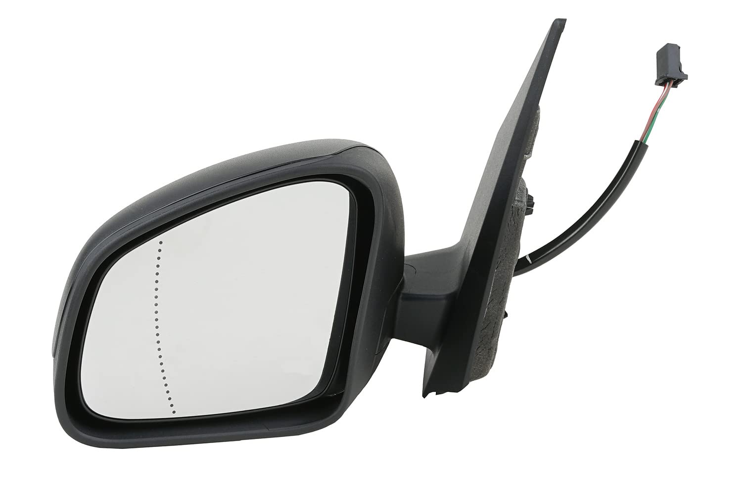 Johns, Außenspiegel passend für Smart Fortwo Forfour 453 07/14- L Fa. schw.
