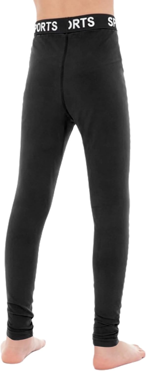 Kids Basketball Gymnastics Cycling Yoga Leggings Boys Running Workout Soccer Sports Base Layer Pants