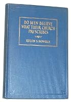 Do Men Believe What Their Church Prescribes B000Q7U55W Book Cover