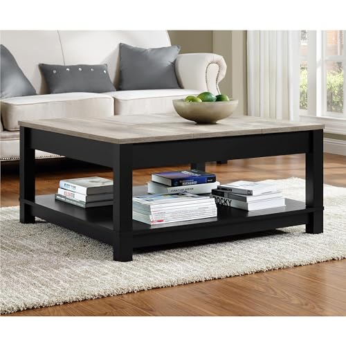 Ameriwood Home 5047196PCOM Carver Coffee Table With Open Storage thumb #1
