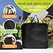 Simply Cool 50 Pack Black Reusable Eco-Friendly Grocery Shopping Bags 12.6