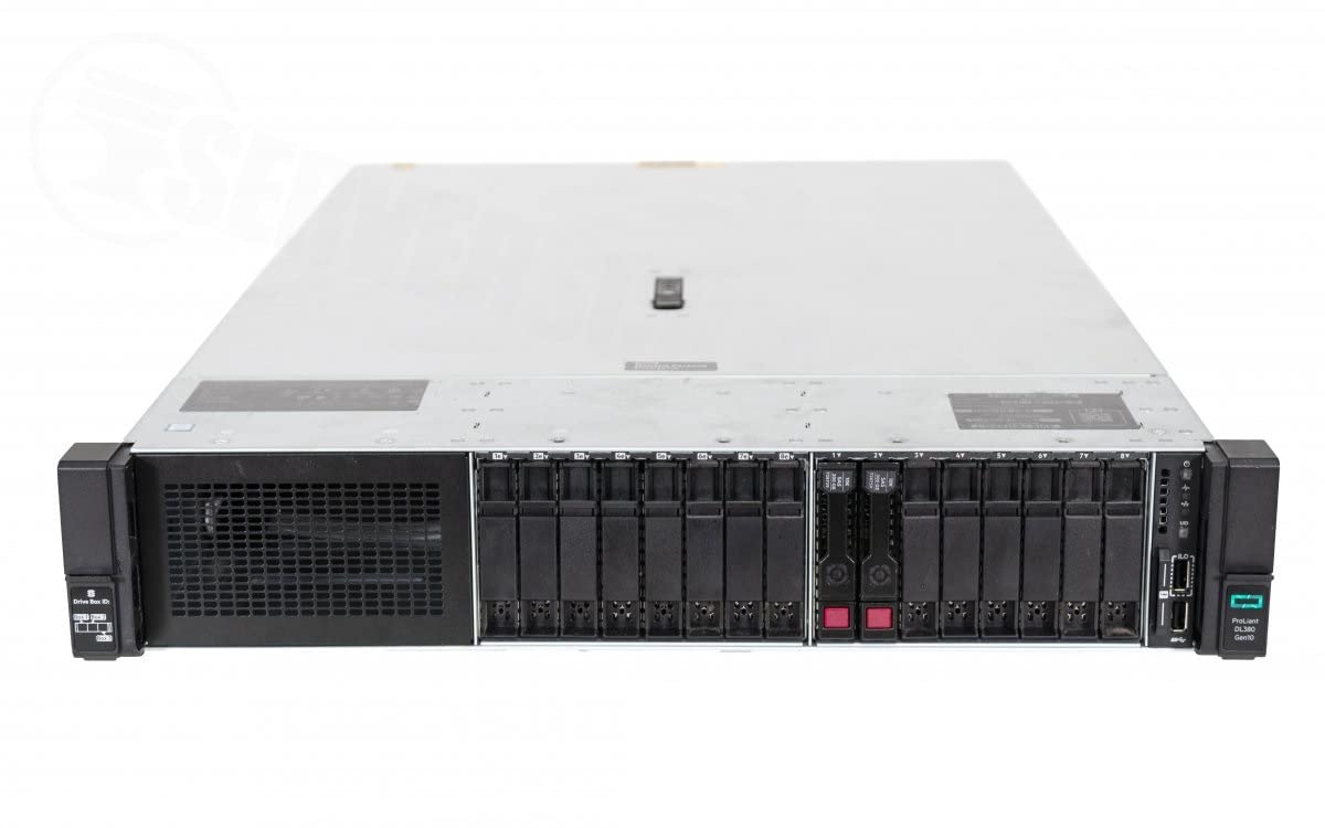Enterprise Proliant DL380 G10 Server | 2X Silver 4208 = 16 Cores | S100i | 64GB RAM | 2X 240GB SSD (