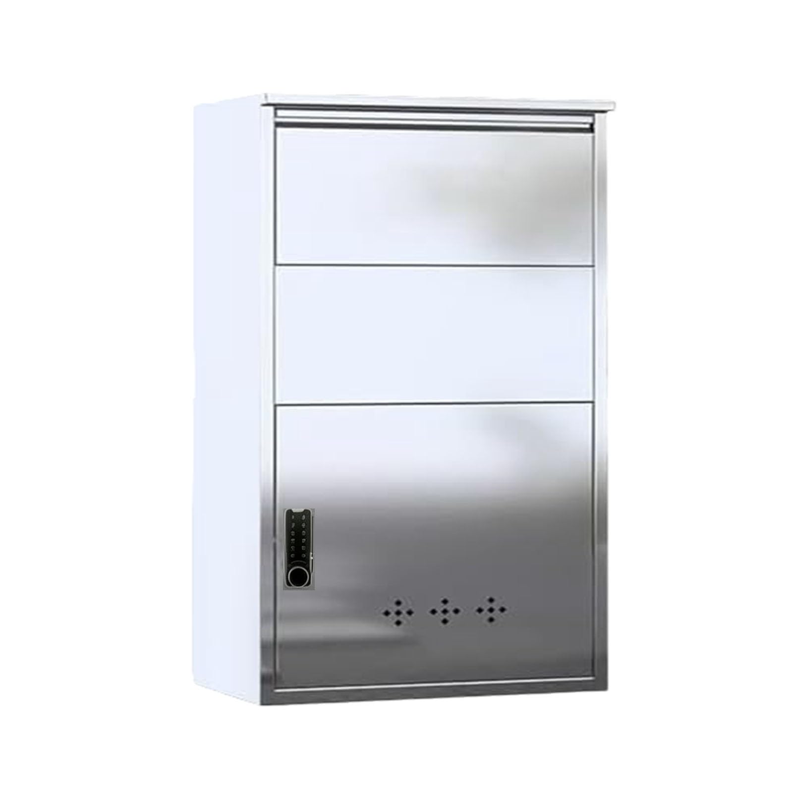 Mailbox for Parcel, Package Mailbox with Combination Lock, Easy to Install