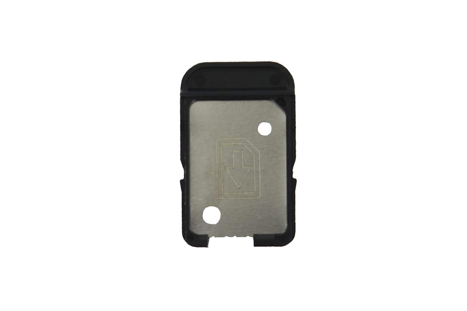 BHULLI Sim Card Memory SD Card Tray Holder Jack for Sony XA (Black) Single