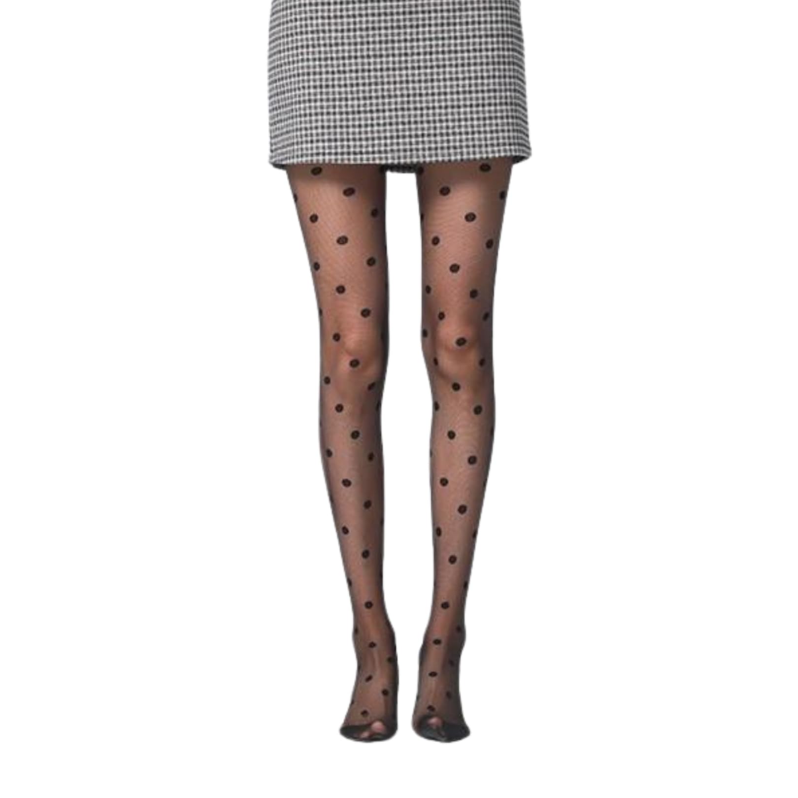 2 Pack Stockings Depot Women Sheer Nylon Tights fashion tight Pantyhose with Seamed Back, One Size