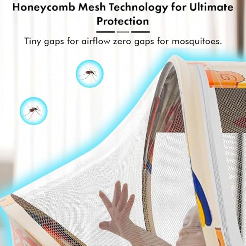 Image of StarAndDaisy Baby Mosquito net for Baby, Breathable mesh-Sleeping Nest for Baby's Peaceful Sleep, Baby Sleeping Pod.