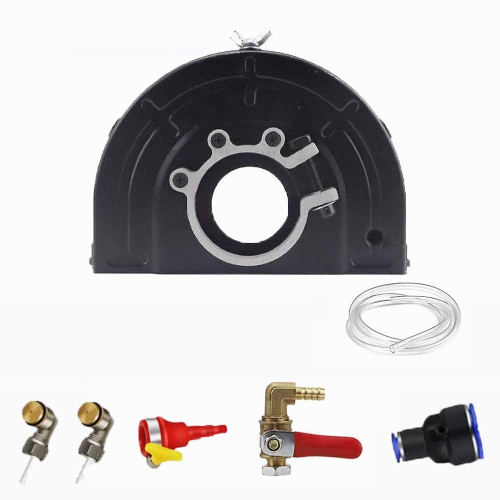 Colector de polvo para amoladoras angulares con tapa de pulido de corte limpio de 190 mm modelo C