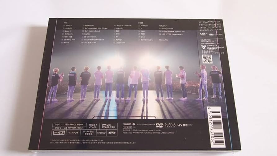 Amazon.co.jp: 2017 SEVENTEEN 1ST WORLD TOUR 'DIAMOND EDGE