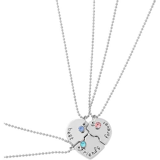 Heart Shaped Best Friends Necklace