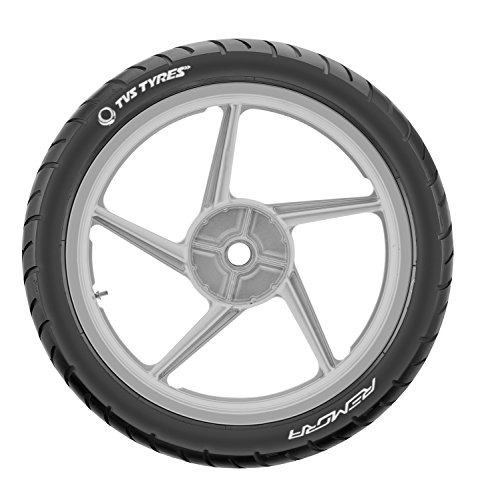 Image of TVS Tyres ATT455 90 /90 - 17 49P Tubeless Bike Tyre, Front