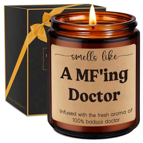 Miracu Candle, Doctor Gifts for Women Men, Funny Cool Medical Student Gifts for Doctors...
