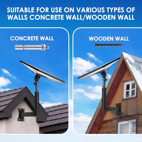 image for Bloazzup Starlink Mount, Adjustable Starlink Wall Mount Gen 3 with Tel