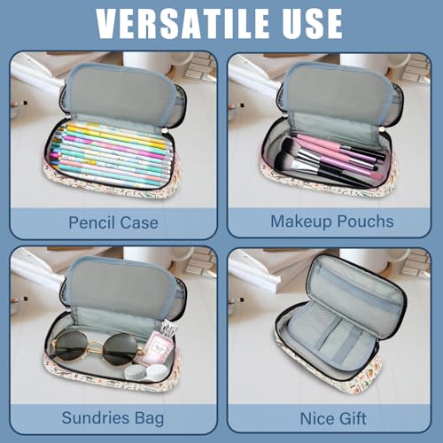 Image of Dinosaur Pencil Case, Alphabet Pen Bag For School, Dinosaurs Pencil Case For Kids Girls Boys, Large Capacity Desk Organizer School, Pen Box Birthday Gifts