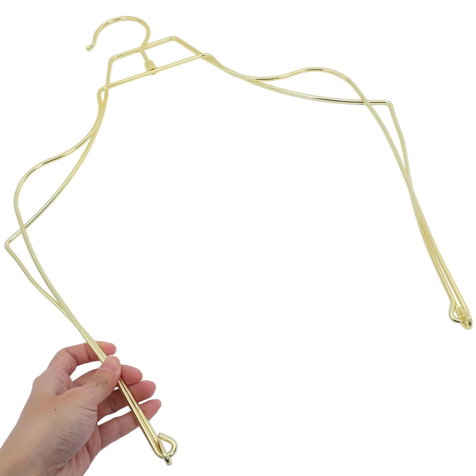 Balacoo Gruccia Pieghevole in Metallo per 2 Costumi da Bagno Donna, per Esposizione e Uso in Viaggio