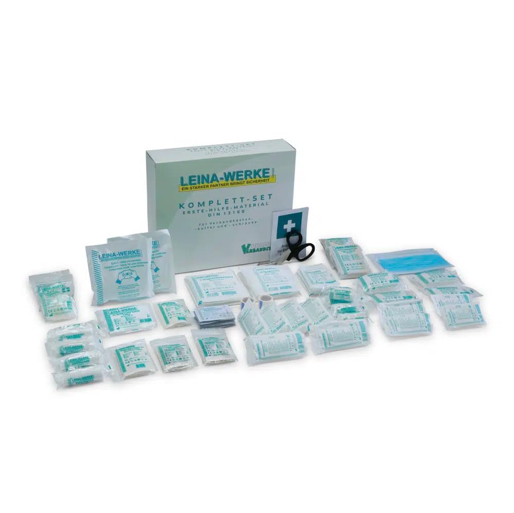 Leina-Werke REF 24020 Erste-Hilfe-Nachfüllpack DIN 13169, Folientasche