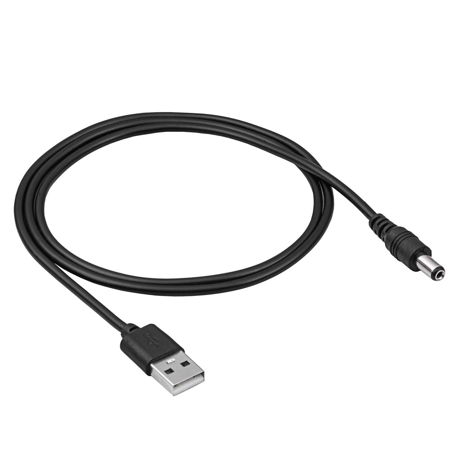Akyga AK-DC-01 Cavo USB DC 5,5 x 2,1 mm adattatore 5 V Cavo di ricarica 80 cm