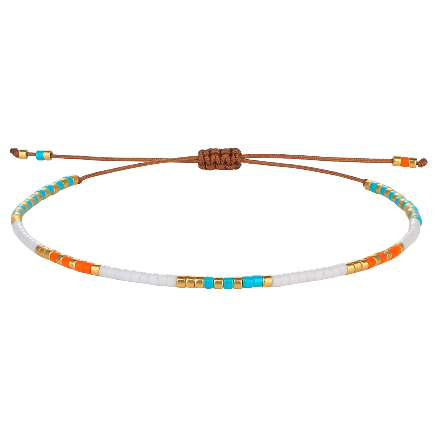 KELITCH Damen Freundschaftsarmbänder Perlen Strang Armbänder