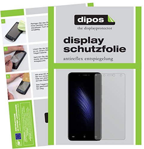dipos I 2X Schutzfolie matt kompatibel mit Cubot...