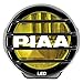 Piaa 22-05370 LP530 Yellow 3.5-Inch SAE Compliant LED Ion Fog Light Kit with Wiring Harness and Relay and Switch, Pack of 2